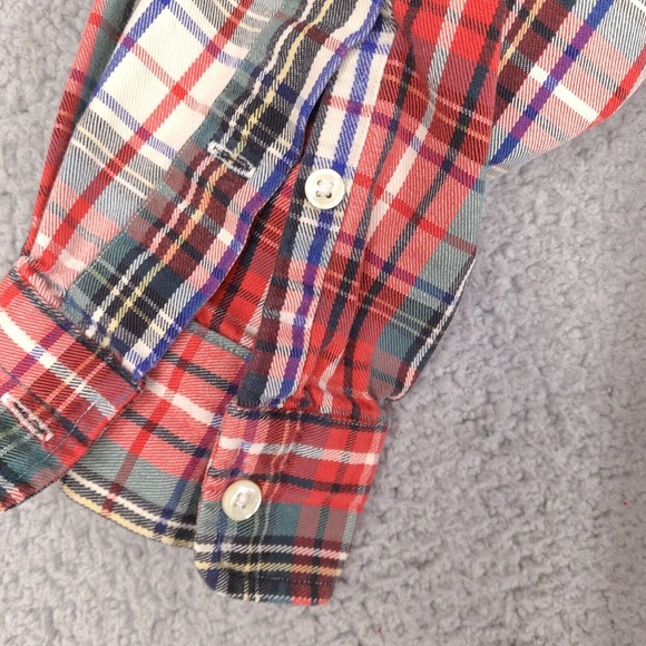 Vintage Ralph Lauren Shirt Mens Large Plaid Button Down Golf Embroidery Pocket‎ - Picture 11 of 16